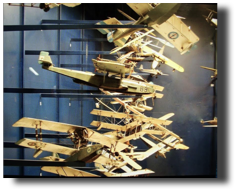 Collection of metal scale models built by Guillermo Rojas Bazán between 1982 and 1986. Museo Naval de la Nación, Buenos Aires, Argentina